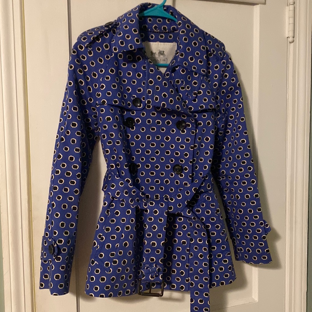 Coach Statement Short Trench Xs